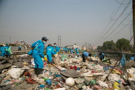 River+ project kicked off with a successful River Clean-Up Campaign on 20th April 2024. RIVER+ is led by Biocomp Nepal in partnership with PIN and CLEAN UP NEPAL. 
RIVER+ is supported by World Bank through the Plastic Free Rivers and Seas for South Asia (PLEASE Project), which is implemented by South Asia Co-operative Environment Programme with support from UNOPS.