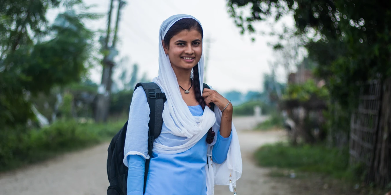 Sabnam Khatun- Aarambha supported girl who enrolled in school and completed her SEE in 2023.