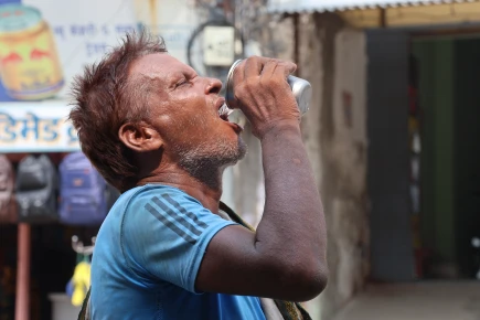 Mobile drinking water distribution in Siraha, Gaur and Jaleshowr