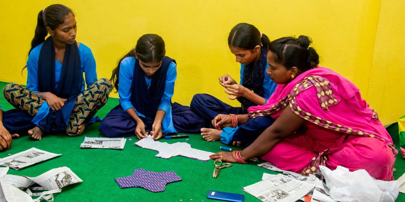Pappu Kumar Das, a 14-year-old, a ninth-grader, is also a GIEN member. He actively attends meetings and decision-making at the school level. He has been part of promoting improved hygiene products, access to books, and enhanced safety measures.