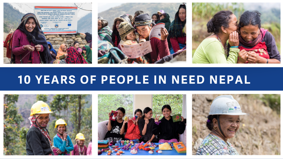 Collage of 10 years of PIN